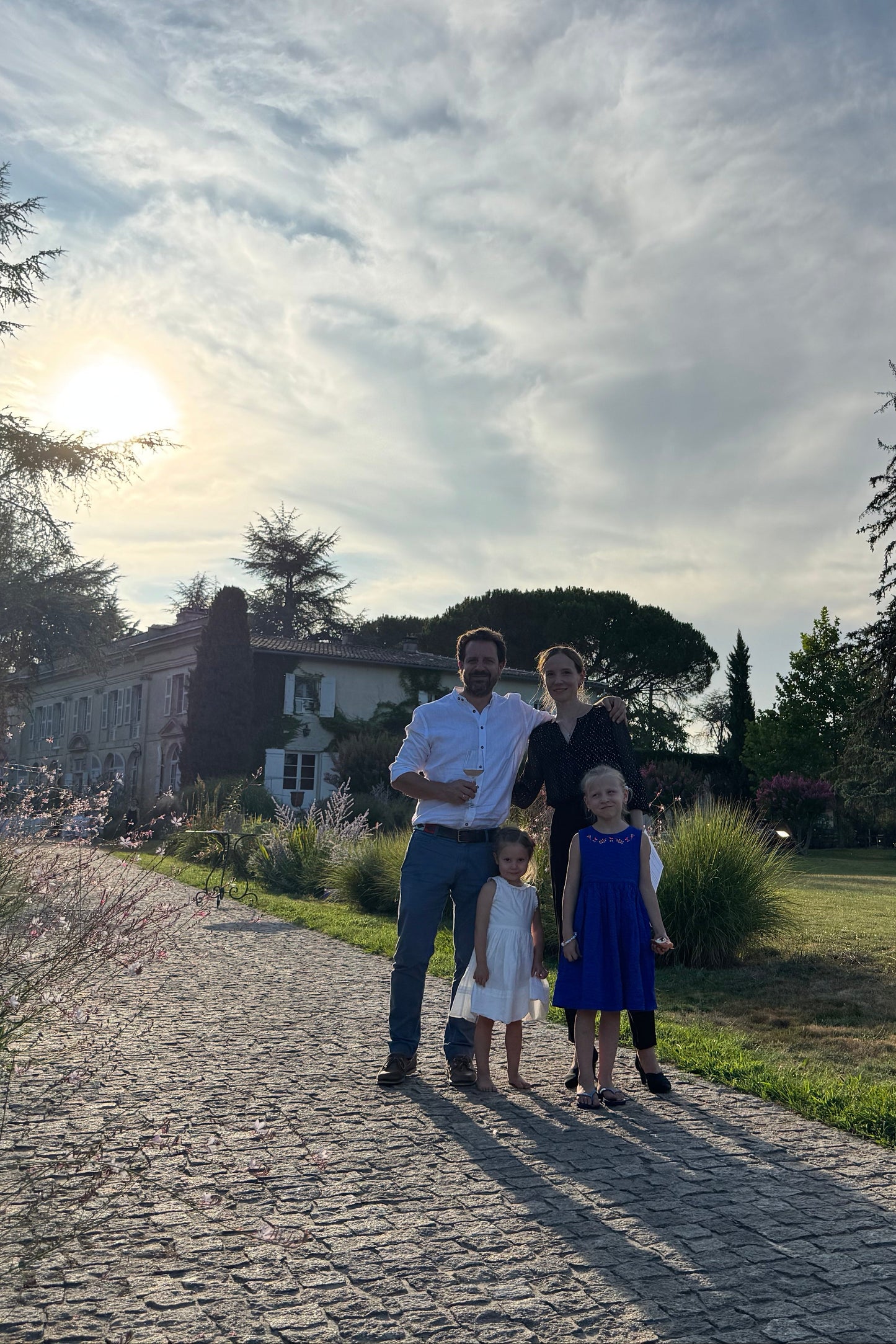 Marc Ruhland und Ellen Ruhland-Seidel auf Chateau LaSuite aux Conseillans in Bordeaux
